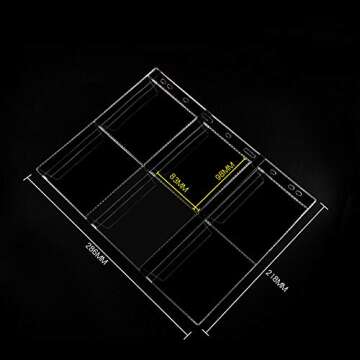 6 Pocket Coin Pages, 10 Sheets Plastic Coin Holders Stamp Collector Supplies for Coin Stamp Currency...