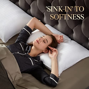 Lifewit Queen Size Cooling Pillows Set of 2 for All Sleepers