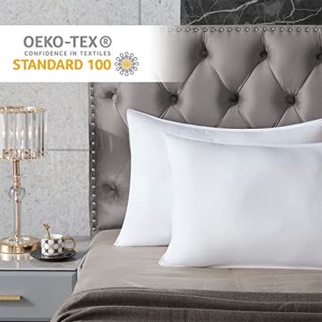 Lifewit Queen Size Cooling Pillows Set of 2 for All Sleepers