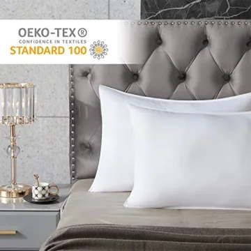 Lifewit Queen Size Cooling Pillows Set of 2 for All Sleepers