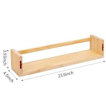 Fixwal Nursery Book Shelves - Stylish Wall Storage