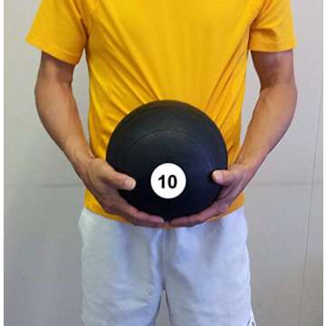 JUMP USA Plyometric Slammer Slam Ball Medicine Ball (10 lb)