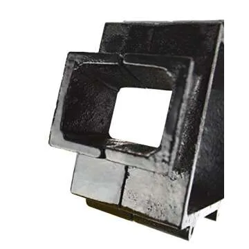 Cast Iron 2-Part Sand Casting Flask Mold for Jewelry Making and Metal Pouring