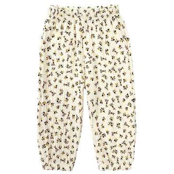 Kids Elastic Harem Trousers - Unisex Toddler Casual Pants