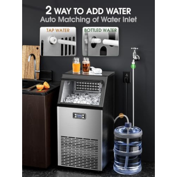 Joy Pebble V2.0 Ice Machine - 100 lbs Daily Output