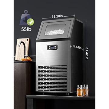 Joy Pebble V2.0 Ice Machine - 100 lbs Daily Output