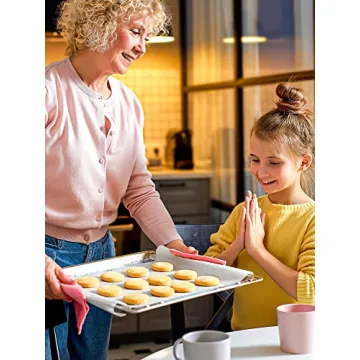 SMARTAKE 200 Pcs Non-Stick Parchment Baking Sheets