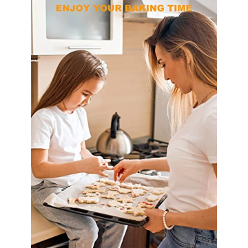 SMARTAKE 200 Pcs Non-Stick Parchment Baking Sheets