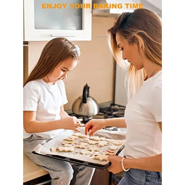 SMARTAKE 200 Pcs Non-Stick Parchment Baking Sheets