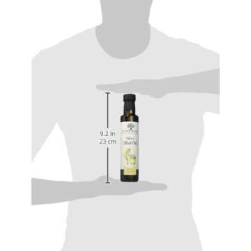 Sutter Buttes Extra Virgin Olive Oil - Meyer Lemon Infused (250 ml bottle) Handcrafted, Artisan Gourmet EVOO Cold Pressed and Flavored w/Premium Fresh Lemon Juice, Unfiltered, Unrefined Olive Oil