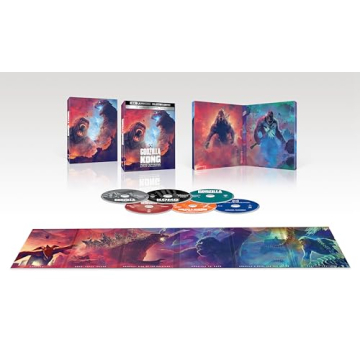 Godzilla/Kong Monsterverse 5-Film Collector's Edition (4K Ultra HD + Digital) [4K UHD]