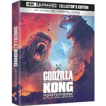 Godzilla/Kong Monsterverse Collector's 5-Film 4K UHD Edition