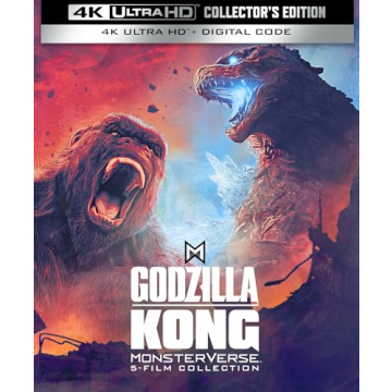 Godzilla/Kong Monsterverse Collector's 5-Film 4K UHD Edition