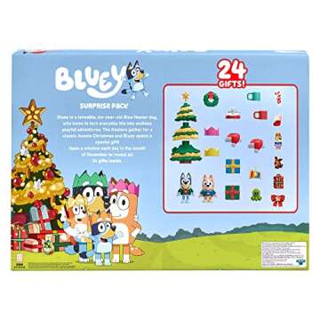 Bluey Advent Calendar with 24 Amazing Surprises for Kids