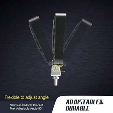 Led Light Bar, Turboo 10PCS 4inch 48W Led Work Light Square Spot Lights Off-road Lights Led lights for Trucks,Off-road Vehicle, ATV, SUV, UTV, 4WD, Jeep, Boat and More