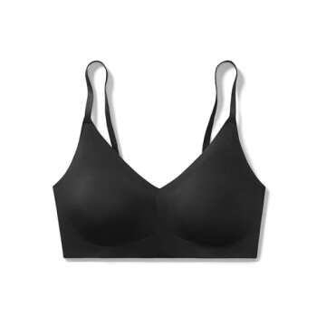 True & Co Women's Black Convertible Strap Bra for Comfort