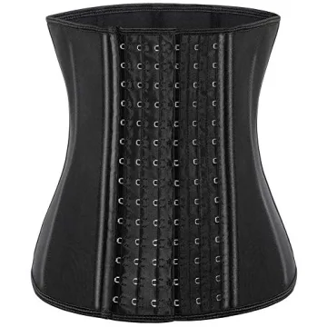 ECOWALSON Waist Trainer for Women Corset Cincher Body Shaper Girdle Trimmer with Steel Bones Extende...