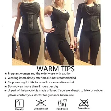 ECOWALSON Waist Trainer for Women Corset Body Shaper