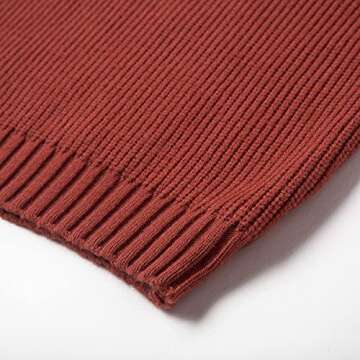 Curipeer Girls Sweaters Crewneck Long Sleeve Lace Up Pullover Knit Tops 8-9 Years