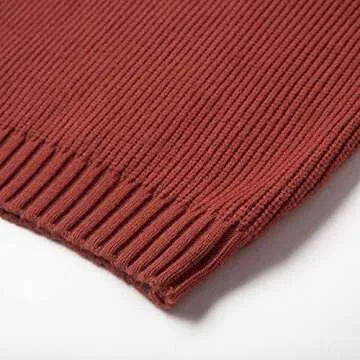 Curipeer Girls Sweaters Crewneck Long Sleeve Lace Up Pullover Knit Tops 8-9 Years