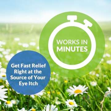 Alaway Antihistamine Eye Drops, Allergy Relief from Itchy Eyes, Works in Minutes, Provides Relief for up to 12 Hours, Clinically Tested Prescription Strength Formula, 0.34 Fl Oz