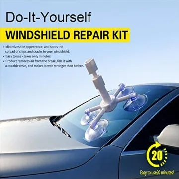 FORLUCIX Windshield Repair Kit Quick Fix Chips Cracks
