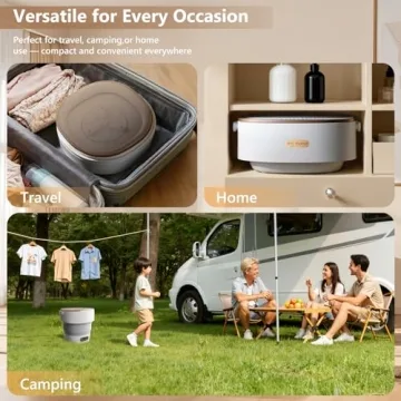 YMXA Mini Laundry Machine 16L Compact Portable Washer