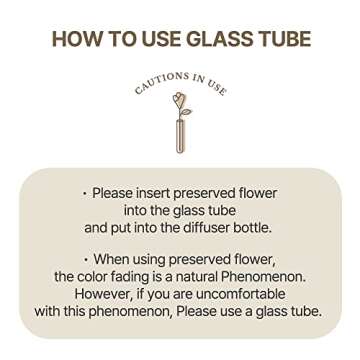 COCODOR Reed Diffuser Set with Preserved Baby's Breath with Sticks/April Breeze / 6.7oz / Scent Fragrance Oil Diffuser for Bedroom Bathroom Home Décor