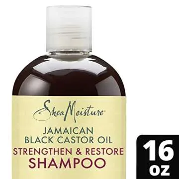 Shea Moisture Jamaican Black Castor Oil Shampoo, 16 Fl Oz