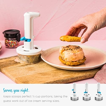 Dreamfarm Icepo Easy One-Handed Ice Cream Sandwich Scooper