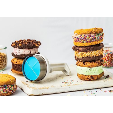 Dreamfarm Icepo Easy One-Handed Ice Cream Sandwich Scooper