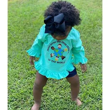 Wee Ones Classic Hair Bow Light Pink for Girls