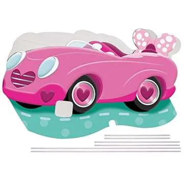 Minnie Mouse Adaptive Costume Wheelchair Cover for Kids, Official Disney Rolling Costume for Wheelchair