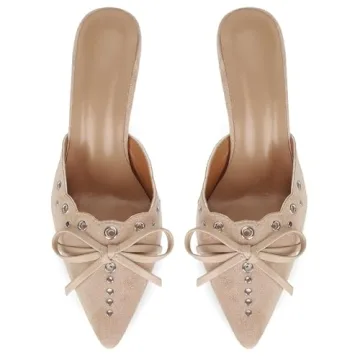 Stylish DOEYG Kitten Heels for Women - Pointed Toe Pumps