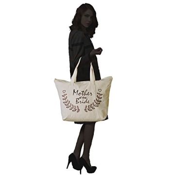 ELEGANTPARK Mother of the Bride Groom Tote Bag Set