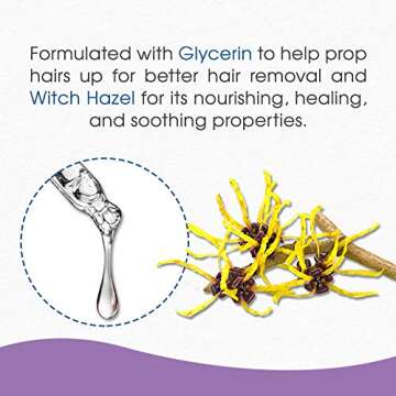 SATIN SMOOTH Skin Cleanser - Pre Wax Skin Preparation & Deep Cleansing - Antiseptic Formula for Smooth Skin & Reduced Irritation, 16 oz