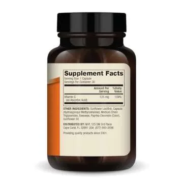 Dr. Mercola Liposomal Vitamin C for Kids - Immune Support Supplement, 30 Capsules