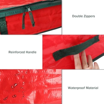 EMOMAS Wrapping Paper Organizer for Christmas Gifts