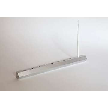 JIEOWM Handmade Modern Menorah