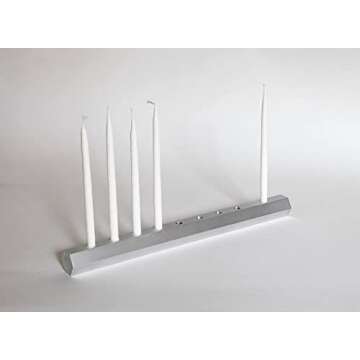 JIEOWM Handmade Modern Menorah