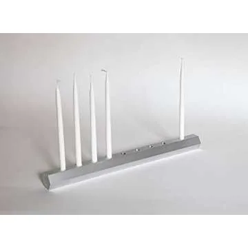 JIEOWM Handmade Modern Menorah
