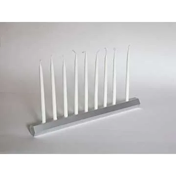 JIEOWM Handmade Modern Menorah