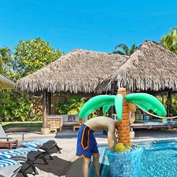 Inflatable Palm Tree Cooler for Summer Parties and Luau
