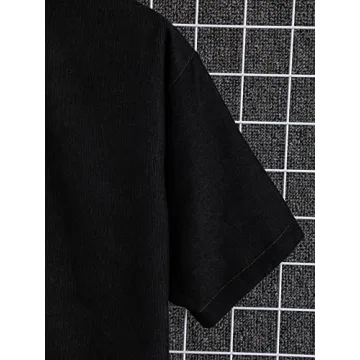 Milumia Men’s Casual Button Up Shirt - Trendy Color Block Style