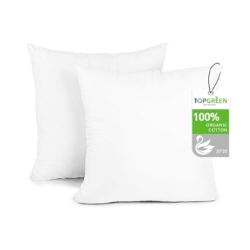 TOPGREEN Feather Throw Pillow Inserts - Comfort & Style