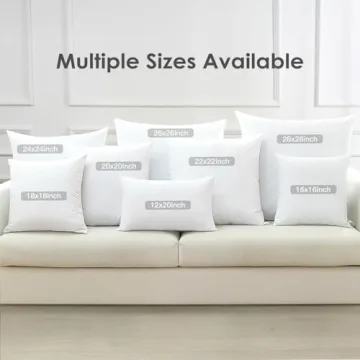 TOPGREEN Feather Throw Pillow Inserts - Comfort & Style