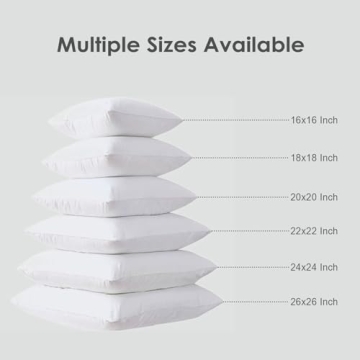 TOPGREEN Feather Throw Pillow Inserts - Comfort & Style