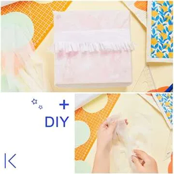 Gersoniel 100 Sheets 15 x 20 Inch No Acid Free White Archival Tissue Paper for Clothing Storage Unbuffered for Storing and Preserving Clothes Textiles Linens Present Wrap