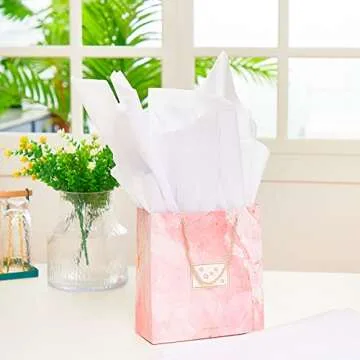 Gersoniel 100 Sheets 15 x 20 Inch No Acid Free White Archival Tissue Paper for Clothing Storage Unbuffered for Storing and Preserving Clothes Textiles Linens Present Wrap