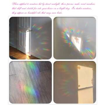 STICKERGURU 27 Pieces Star Window Clings - Anti-Collision Window Decals to Save Birds from Window Co...